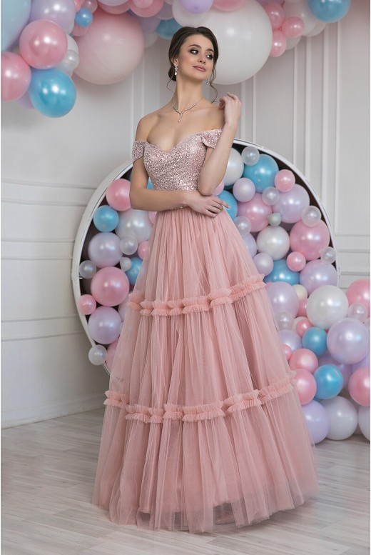 Вечернее пышное платье  Eliza DM-990