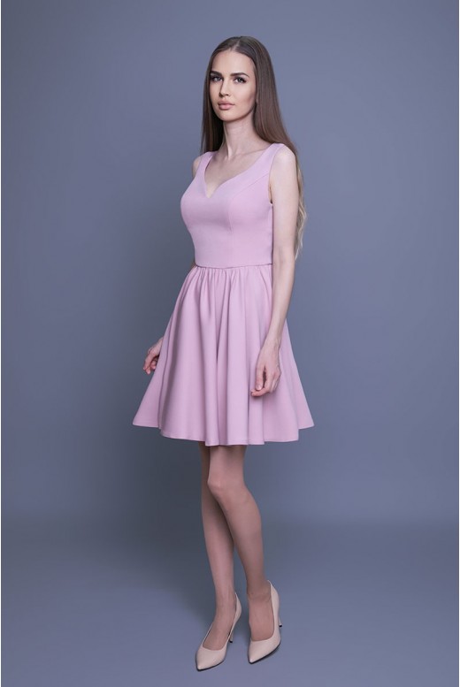 Cocktail open dress Valeria DM-1056