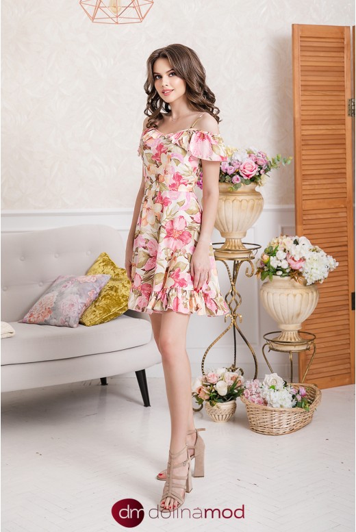 Short casual summer dress Miya DM-1013 from the manufacturer