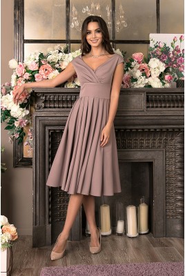 Yvette DM-1033 Midi Evening Dress