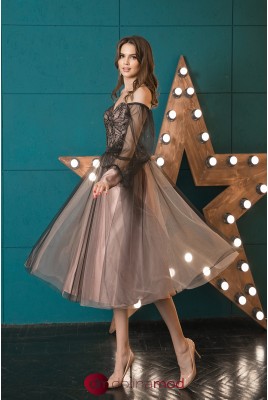  Evening dress midi Samantha DM-1039