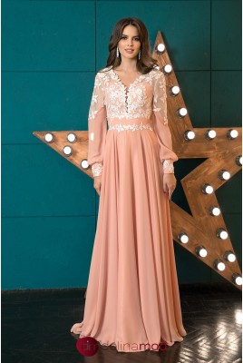 Вечернее платье в пол Madeline DM-1041