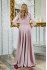 Evening long dress with sleeves Milana DM-949