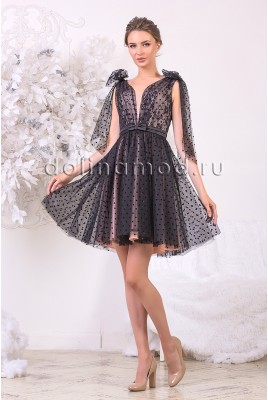 Коктейльное платье Lilu DM-942