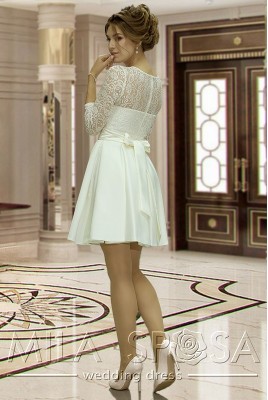 Short bridal dress Anett  MS-835