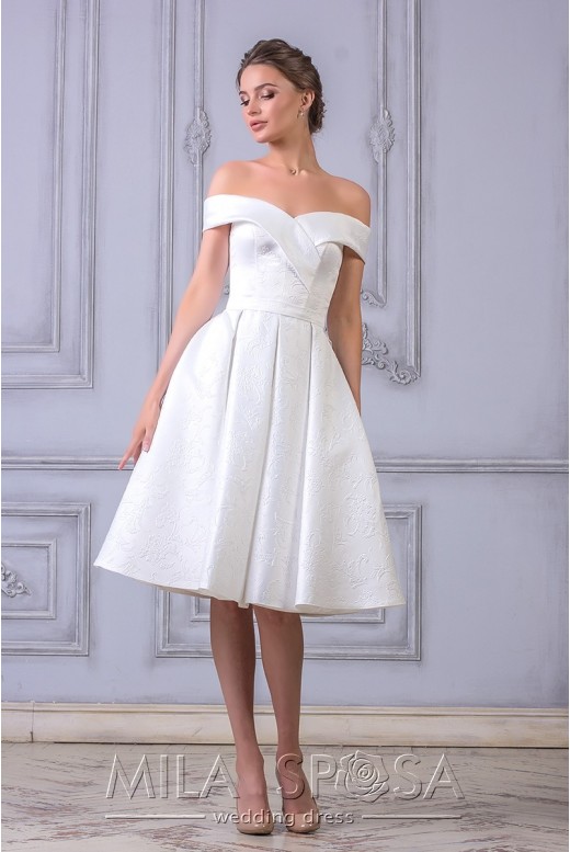 Свадебное короткое платье Vlada MS-849