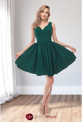 Коктейльное открытое платье Valeria DM-1056
