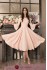 Вечернее платье миди с рукавами Sienna DM-993