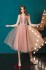 Вечернее платье-миди с пышной юбкой Kelli DM-1015