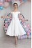 Wedding dress midi Linda MS-1027