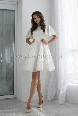 Short wedding Dress Damiana MS-982