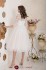 Свадебное платье миди с рукавами Andrea MS-950