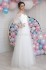 Свадебное платье с прозрачными пышными рукавами Diletta MS-983
