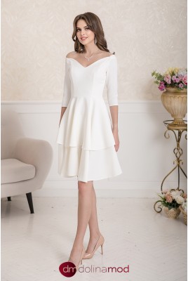 Свадебное платье длины миди Sophie MS-994