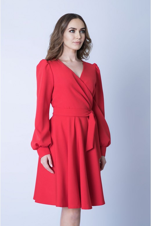 Коктейльное платье с рукавами Lika DM-1071