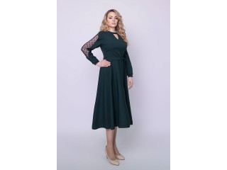 Cocktail dress with sleeves Natalie DM-1082