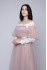 Вечернее пышное платье с рукавами Mireille DM-1091