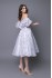 Выпускное пышное платье миди Elina DM-1096