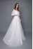 Свадебное платье с прозрачными пышными рукавами Eugene MS-1040