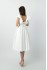 Короткое свадебное платье с воланами HarperMS-1154