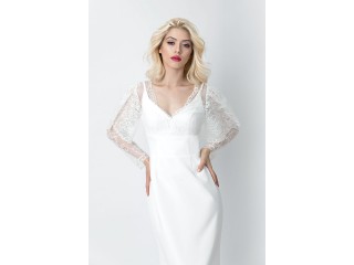 Wedding dress with lace sleeves Tamila MS-1150