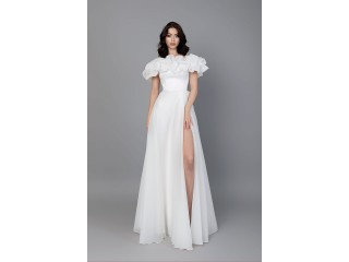 Wedding dress Rose MS-1166 with ruffles