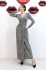 Evening shiny dress Inga DM-1116