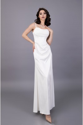 Wedding long dress with a slit Maeve MS-1174