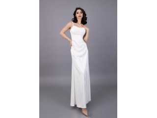 Wedding long dress with a slit Maeve MS-1174