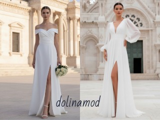 Тренды свадебных платьев 2025–2026