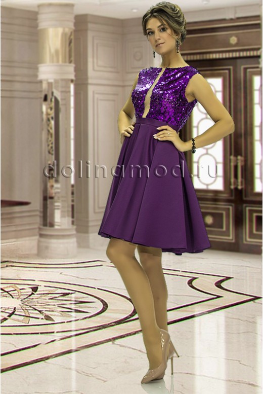 Коктейльное платье Alisa DM-851