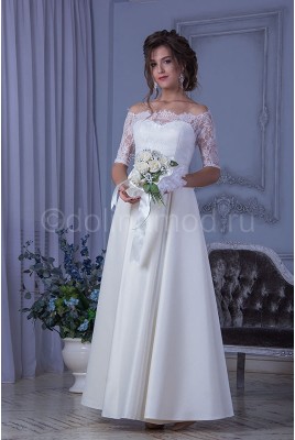 Свадебное платье с рукавами DM-805