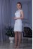Короткое свадебное платье футляр Ninel DM-819